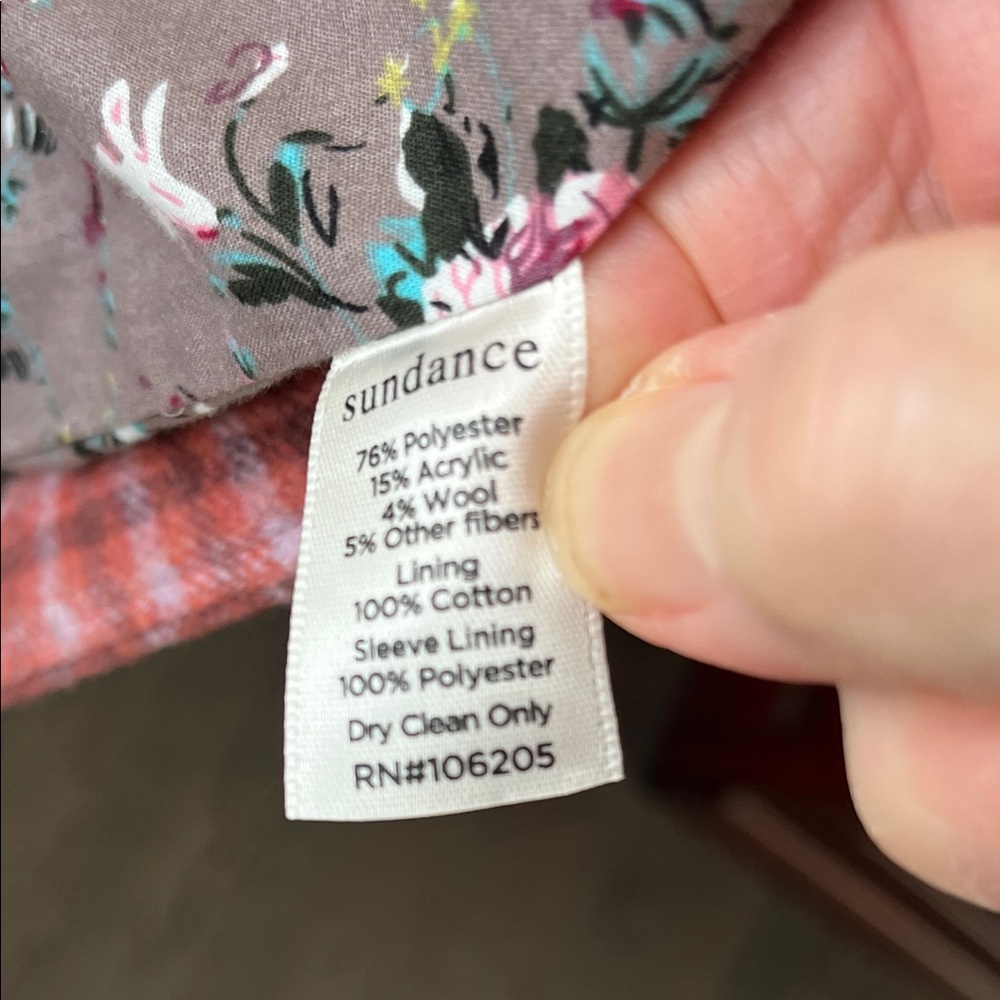 Sundance Pink Checkered Blazer “The Lisa” - Picture 3 of 6